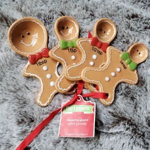 Pier 1 Imports Gingerbread Men Measuring Spoons
